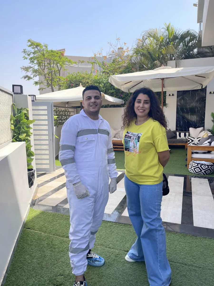 الفنانة إيتن عامر اختيارها للشركة الألمانية الأصلية