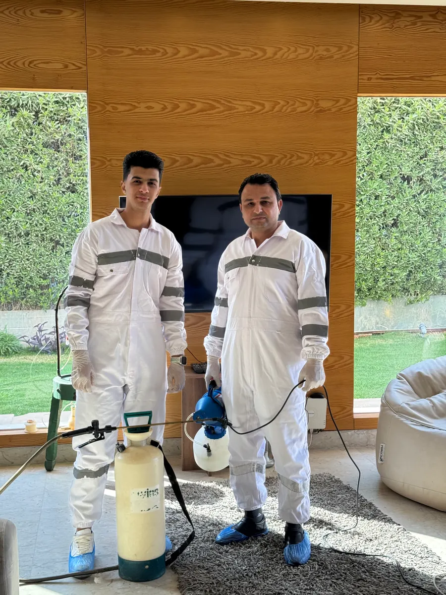 فريق الشركة الألمانية المتخصصة في الميدان