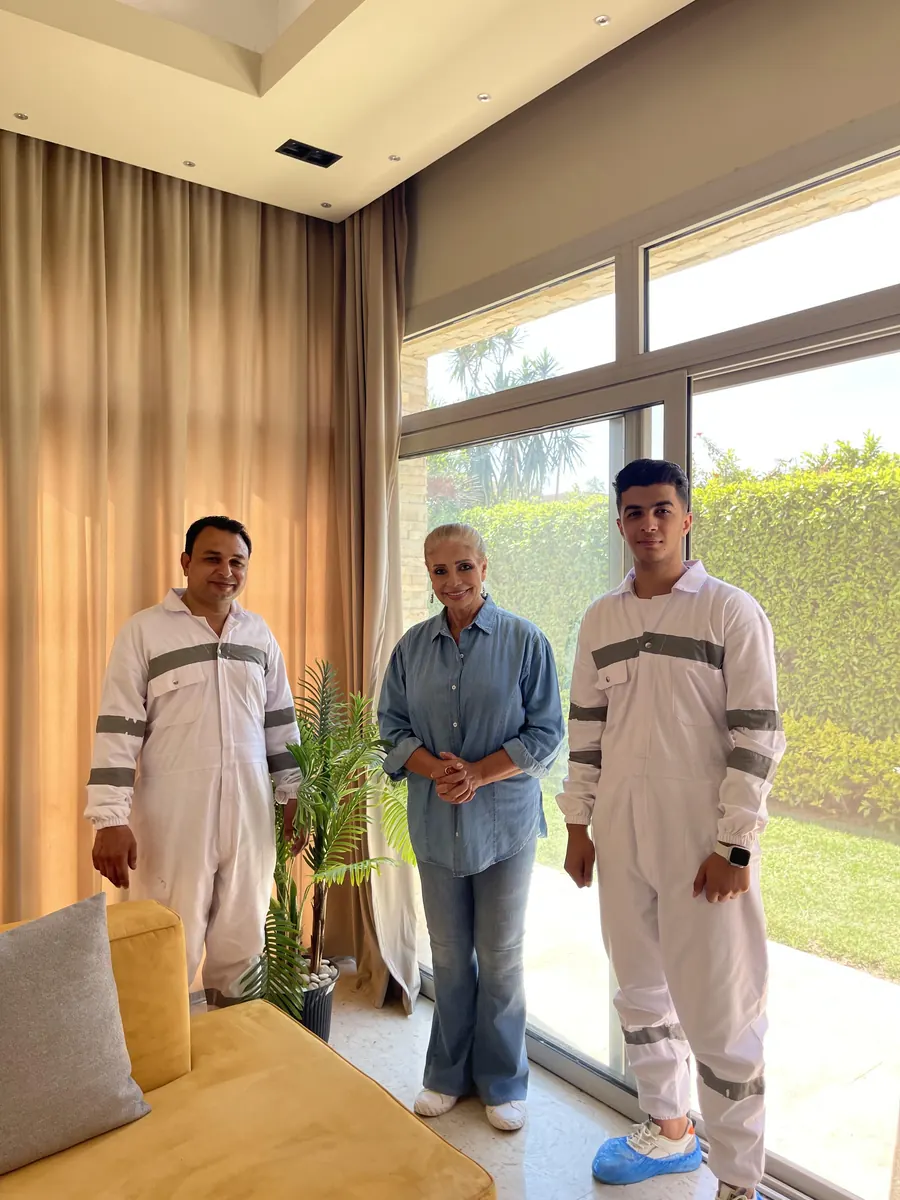 الفنانة سوسن بدر متابعة بعد الخدمة